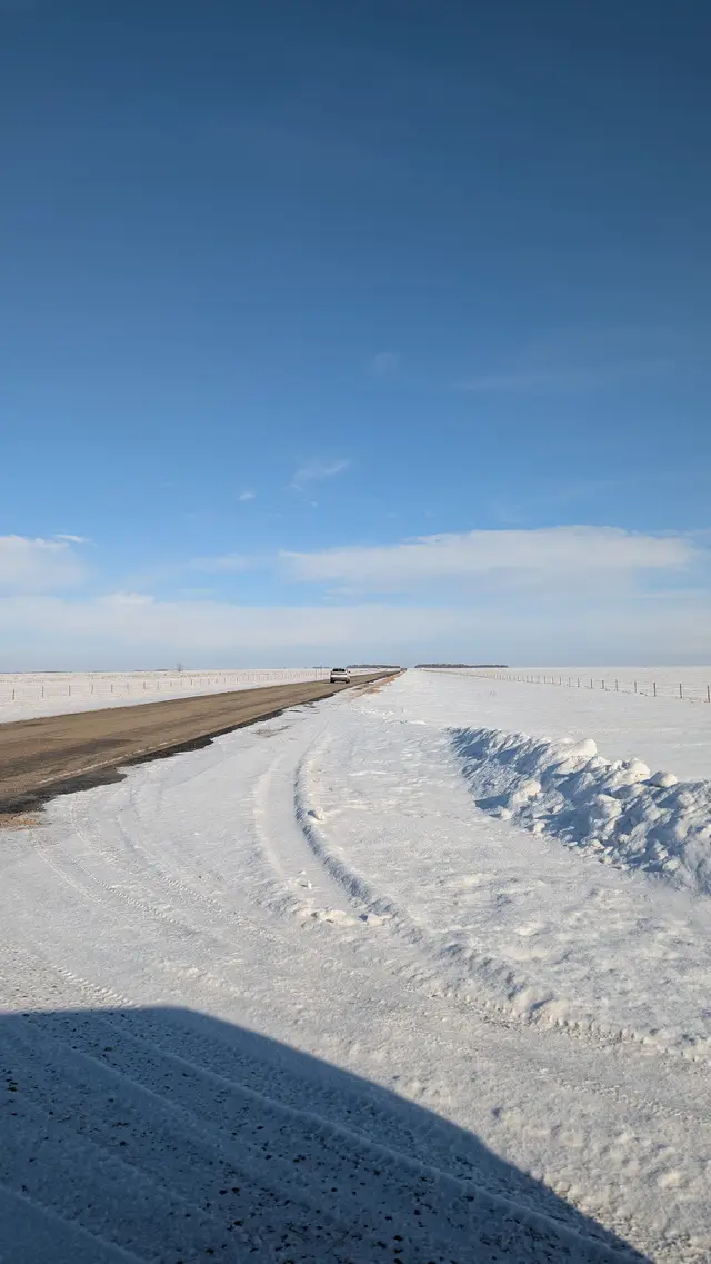 Highway 15 in winter